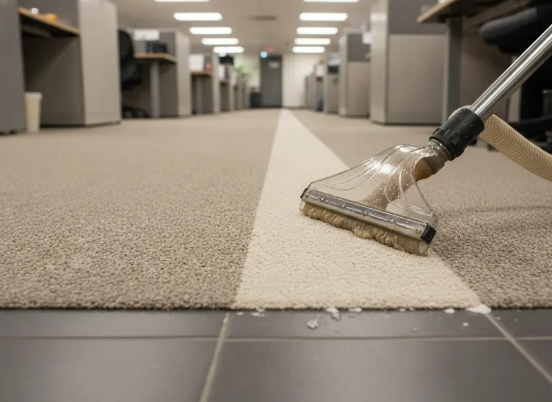 Floor Care detail work - Signal Enterprises commercial cleaning in Metairie