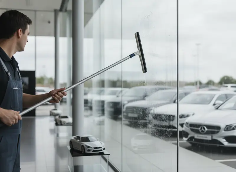 Dealership Cleaning detail work - Signal Enterprises commercial cleaning in Kenner