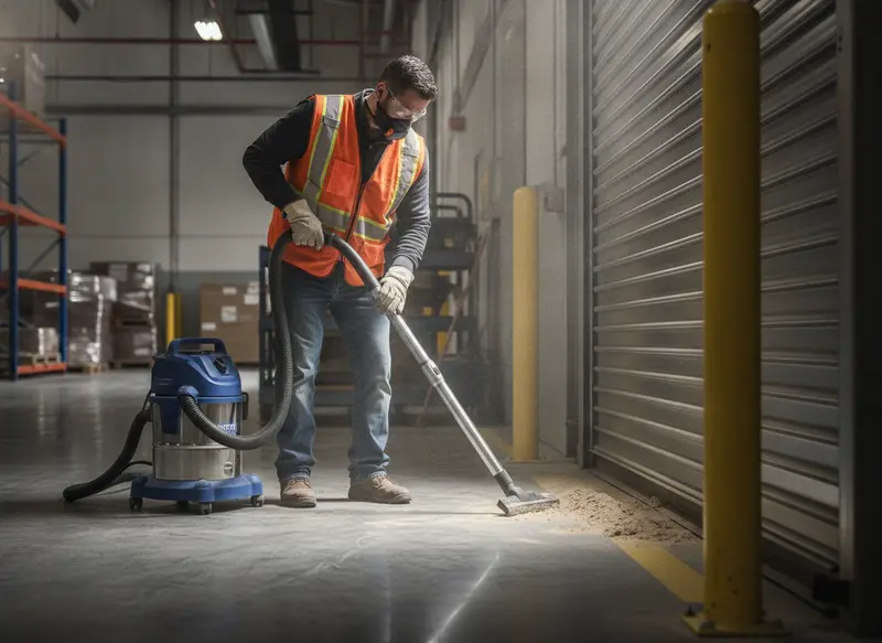 Industrial Cleaning detail work - Signal Enterprises commercial cleaning on the Westbank