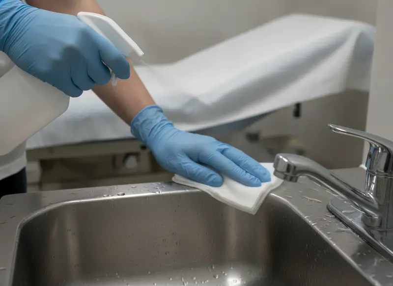 Medical & Dental Cleaning detail work - Signal Enterprises commercial cleaning in Metairie
